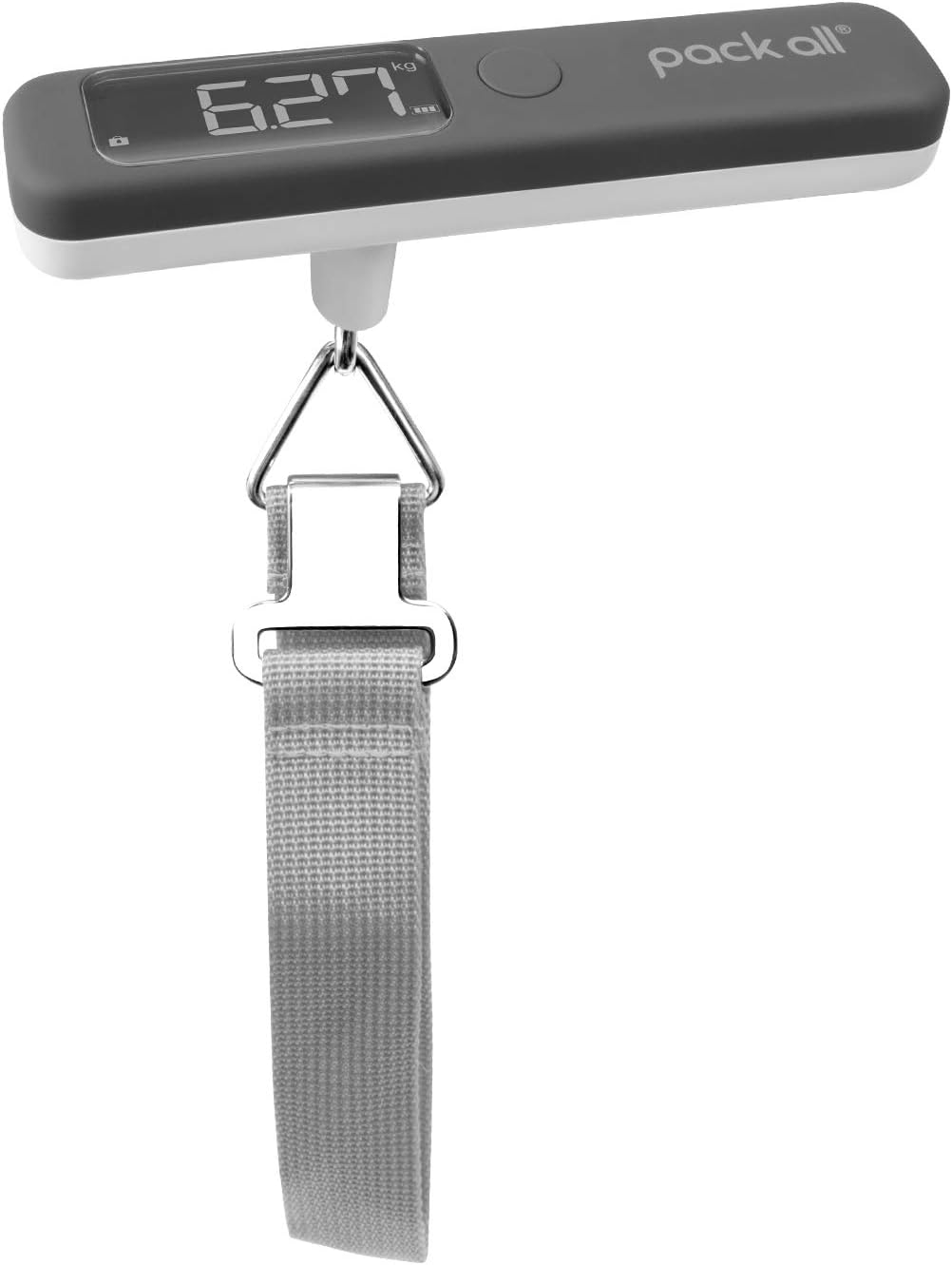 pack all 110 Lbs Luggage Scale, Digital Handheld Luggage Scale, Travel Weight Scale for Luggage with Backlit LCD Display, Battery Included( box damaged)