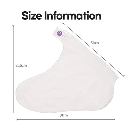 Epielle Relaxing Foot Masks, 6 Pairs Deep Moisturizing Socks for Dry Feet & Cracked Heels, Soften Skin with Melatonin & Lavender Extract, Korean Skin Care, Foot Spa Gifts for Women