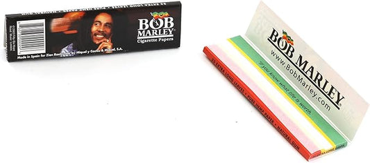 (10) Bob Marley King Rolling Paper 110mm Cigarette Smoking Paper