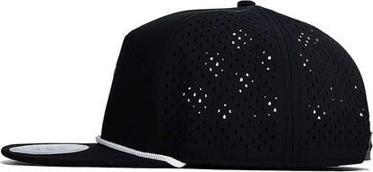 Funny Golf Hats Flat Bill for Men Women,Golf Gifts Skull Baseball Cap for Adults Humor