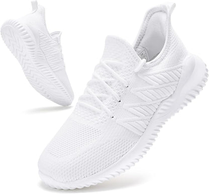 Breathable, anti-slip, lightweight memory foam sneakers for all-day wear, walking, yoga, or running.