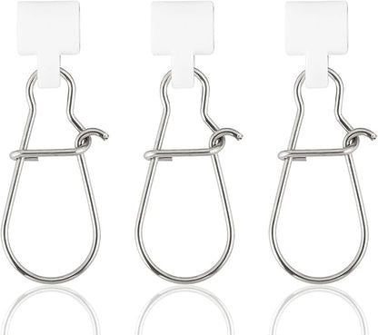 Dr.Fish Fishing Sinker Slides, 30-100 Pack Duo Lock Snap Sliding Swivels Fishing Line Slider Sinker Weight Connectors Saltwater Surf Fishing Rigs Catfishing Sliding Rig Bottom Rigs Fish Finder Rig