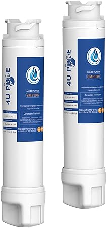 Replacement for EPTWFU01, ur Sur Ultra 2, EWF02, 012505454226, 4562222 Refrigerator Water Filter, Pack of 2