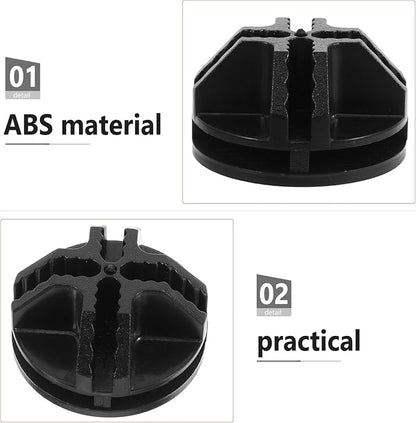 15pcs Modular Closet Units Connectors Plastic Grid Connectors for Wire Cube Storage for Organizing Living Room Bedroom and More