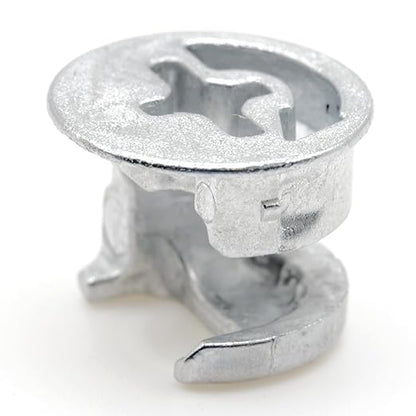 ReplacementScrews Eccentric Cam Locks Compatible with IKEA 103114 (Kullen, Alex, MICKE) Case with Flange - 12mm x 10mm - Zinc Alloy (Pack of 8)