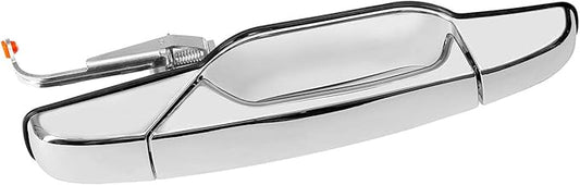 Exterior Chrome Door Handle Rear Right Passenger Side  for 2007-2013 Chevy Silverado Suburban Tahoe Avalanche, GMC Sierra Yukon, Cadillac Escalade  Replaces 22738726, 25960522, 15915660, 80547