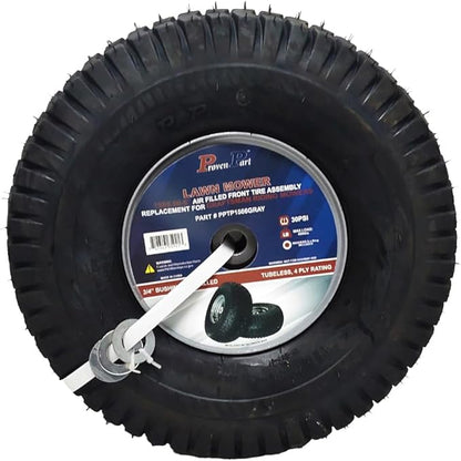Proven Part Front Tire and Rim 15x6-6 For Craftsman For MTD For Cub Cadet