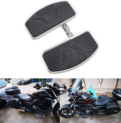 Kawasaki Vulcan 400 800 900 VN400 VN800 VN900 Cruiser Motorcycle Black Metal Rider Floorboards Foot Pegs