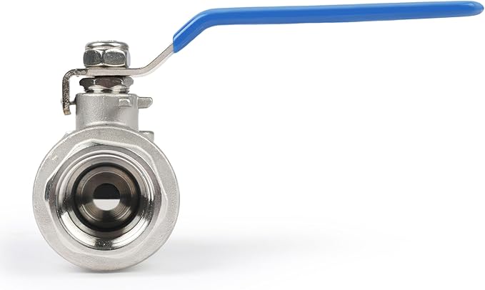 U.S. Solid 34 inch Ball Valve 304 Stainless Steel Female Ball Valve, Full Port