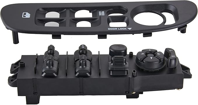 Power Window Switch Fits for 2002-2010 Dodge Ram 1500 2500 3500, 2001-2004 Dodge Dakota, Driver Side Control Door vidrios Master Switch OEM 56049805AB