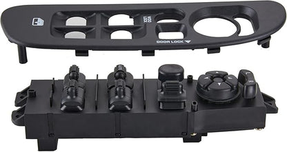 Power Window Switch Fits for 2002-2010 Dodge Ram 1500 2500 3500, 2001-2004 Dodge Dakota, Driver Side Control Door vidrios Master Switch OEM 56049805AB