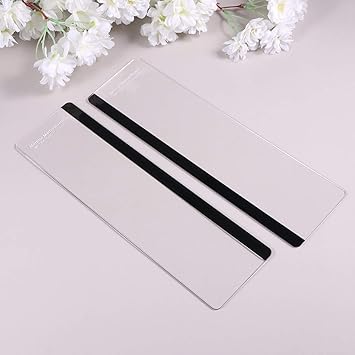 NUOBESTY Computer Side Message Board 2pcs Monitor Note Holder Sticky Reminder for Computer Monitor Side Panel Computer Message Board Computer Memo Board Monitor Memo Board