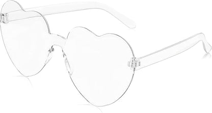 MAXJULI Heart Sunglasses for Women Baby Girl,Hot Party Neon Shades UV Protection 8069