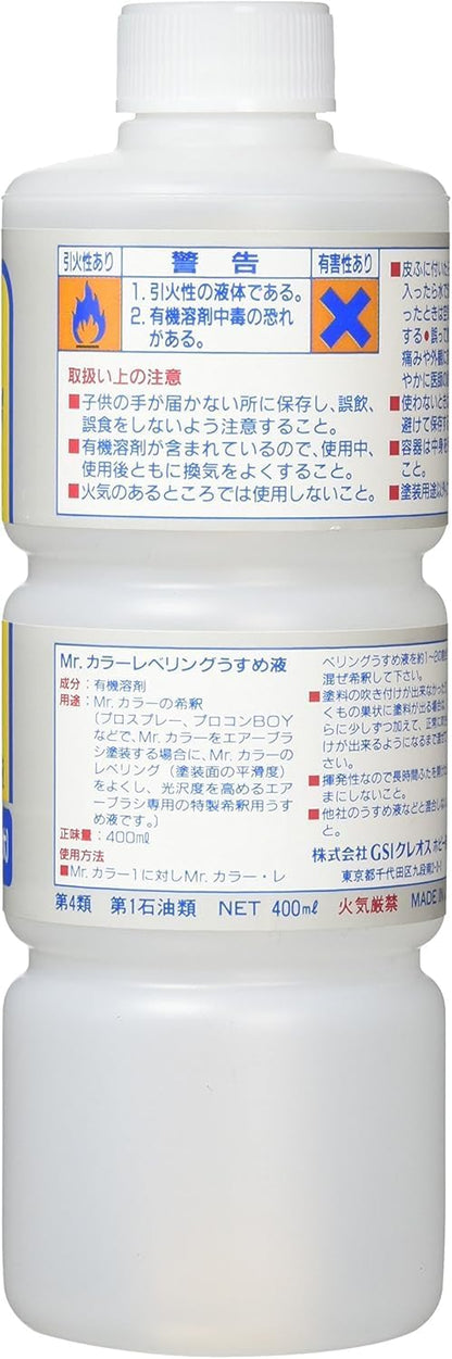 Mr. Hobby - Mr. Leveling Thinner 400ml, GSI Creos (T108)