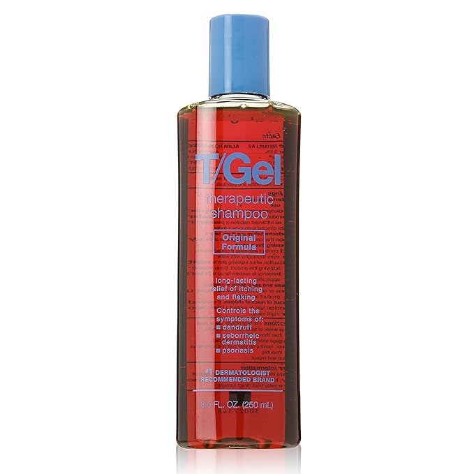 TGel Therapeutic Anti-Dandruff Shampoo, 8.5 Fl Oz, Original Formula, including Babapack Travel-size Bottle