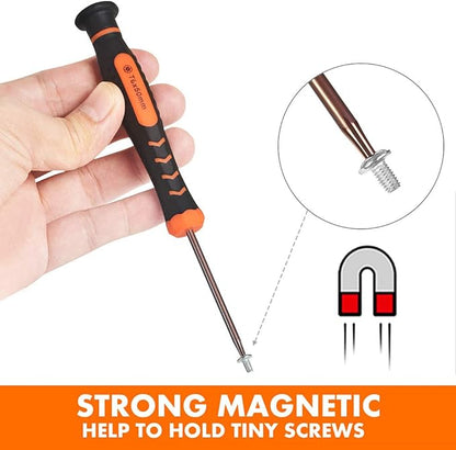 T6 Torx Security Screwdriver, TECKMAN Torx T6H Screwdriver for Apple Mac Mini, Oakley Juliet Sunglasses,Xbox Controller Mainboard,Pocket Knife and other Electronic Device Repair