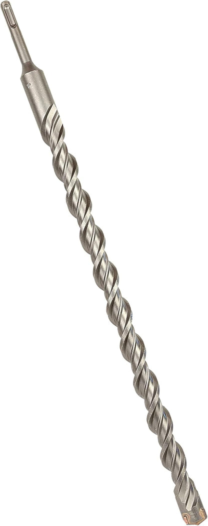 1 Inch x 18 Inch SDS Plus Rotary Hammer Drill Bit, Carbide Tipped for Brick, Stone, and Concrete (1" x 16" x 18")