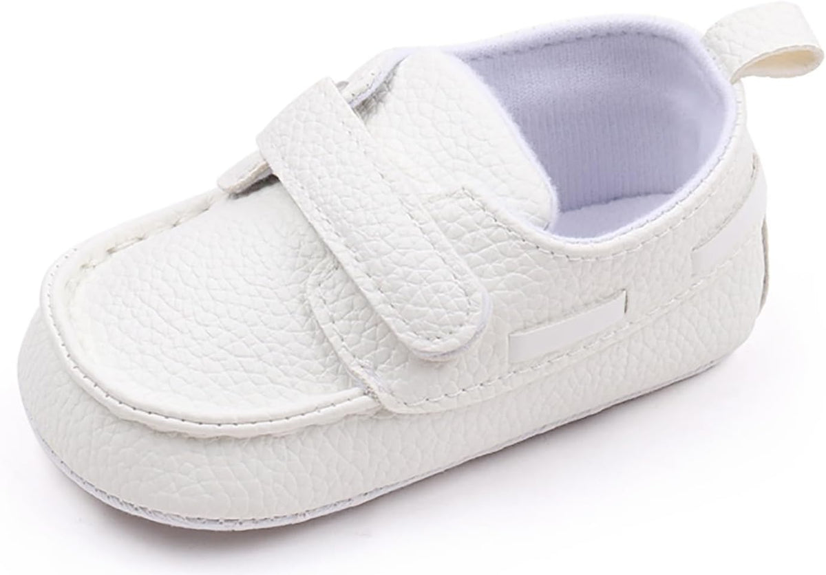 Greceen Infant Boys and Girls Oxford Shoes PU Leather Loafers Dress Shoes are Suitable for Crawling, Wedding Dress, Birthday Parties and Any Occasion