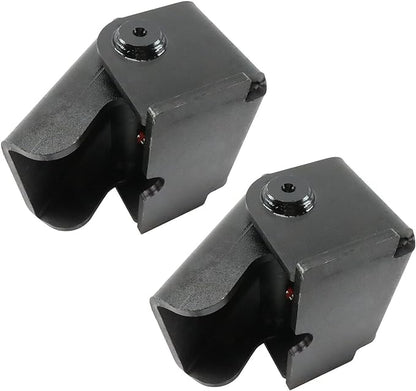 Pair(2) Dump Trailer Hinges - Heavy Duty Dump Trailer Hinges Grease Fitting Weld On Solid Steel Compatible with Dump TrucksDump Trailers