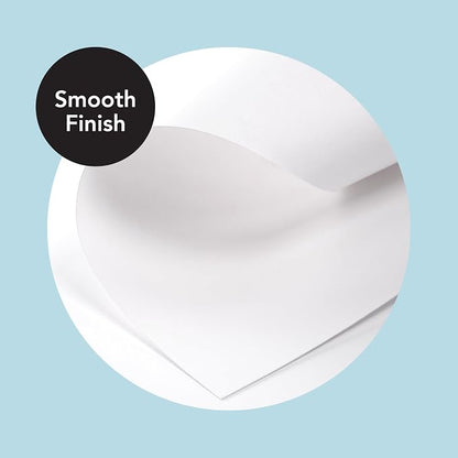 Neenah Index Cardstock, 8.5" x 11", 90 lb./163 gsm, White, 300 Sheets, Lightweight, 94 Brightness - EXTRA SHEETS, MORE VALUE! (91437