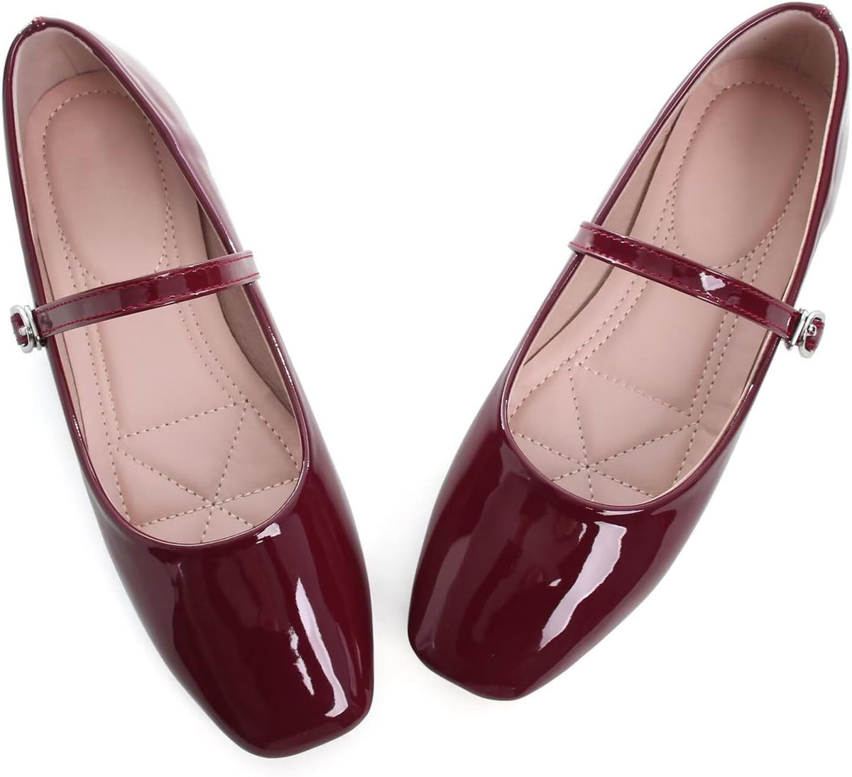 Women's Classic Round Toe Mary Jane Ballet Flats