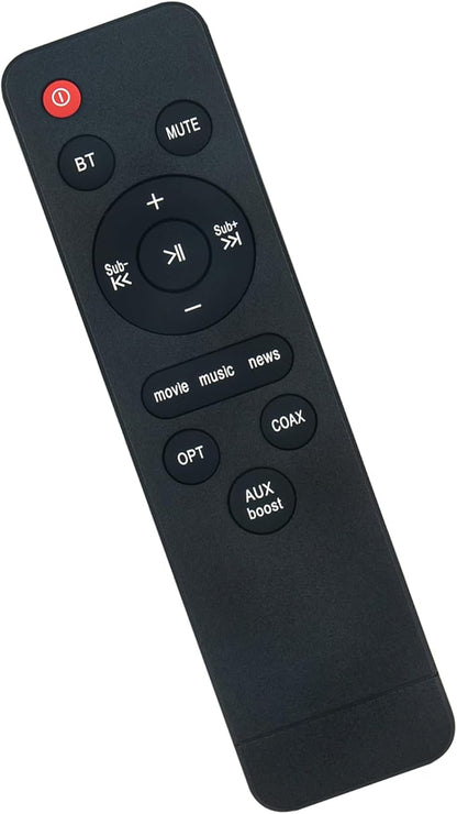Replacement Remote Control Applicable for Saiyin Sound Bar DS6403 DS6403H DS6343 DS6305 DS6801K DS6801 DS6801K-MK Soundbar Speaker Home Theater System