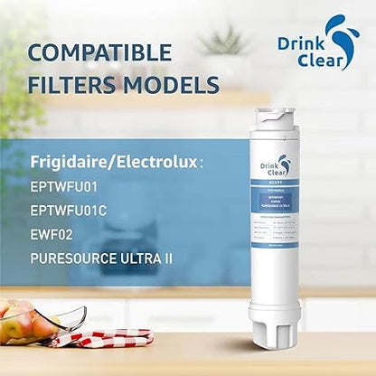 Compatible with EPTWFU01, Pure Source Ultra II, EWF02, 807946701, 4562222, 012505454226, Pack of 1