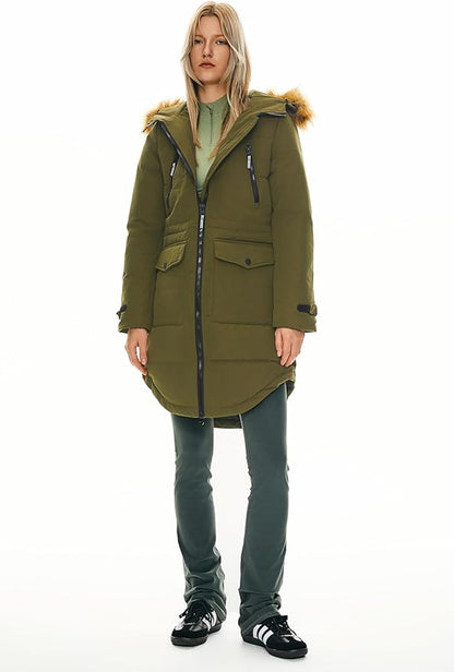 Orolay Women's Thickened Down Jacket Winter Warm Down Coat