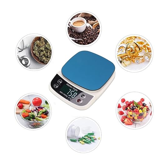 Electronic Food Kitchen Scale, Easy Kitchen Baking Scale ABS Housing Waterproof for Coffee Bean Scales