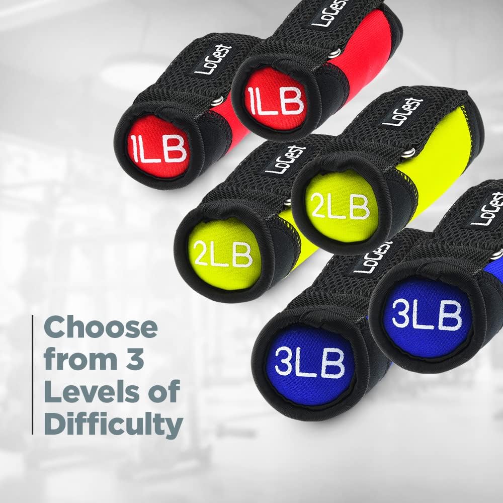 LoGest Soft Hand Weights with Adjustable Straps