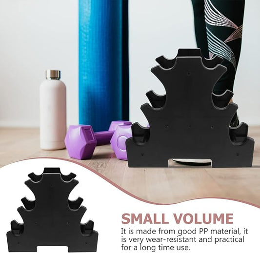 Superior Dumbbell Racks Plastic Dumbbell Holder 2pcs Dumbbell Storage Racks