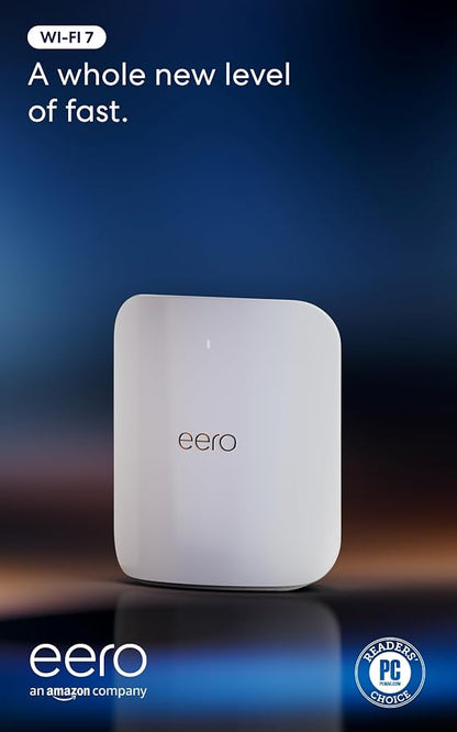 Refurbished - Veero Max 7 Mesh Wifi Router Out of Box- Supports internet plans up to 10 Gbps, Coverage up to 2,500 sq. ft., Connect 250+ devices, 1-pack (Has Cosmetic Scratches)
