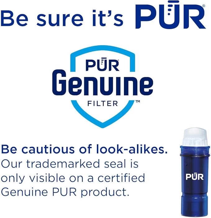 PUR PLUS Lead Reducing Water Pitcher and Dispenser Replacement Filter 1-Pack, NSF and WQA Certified ‚Äì Compatible with all PUR and Beautiful by PUR Pitchers and Dispensers, Blue, PPF951K1