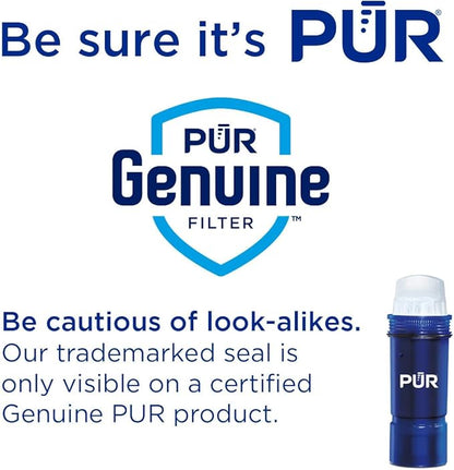 PUR PLUS Lead Reducing Water Pitcher and Dispenser Replacement Filter 1-Pack, NSF and WQA Certified ‚Äì Compatible with all PUR and Beautiful by PUR Pitchers and Dispensers, Blue, PPF951K1