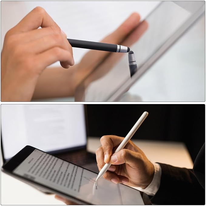 MECCANIXITY 6 in 1 Metallic Stylus Pen Aluminum Alloy Mini Capacitive Pens with Ballpoint Pen, Ruler, Screwdriver, Stylus, Keychain for Men and Women,Yellow