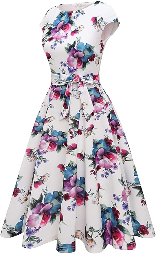 DRESSTELLS Women's Cocktail Dresses, Formal Wedding Guest Church Modest Party Prom Dress 2025