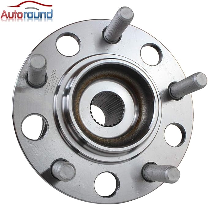 Autoround 512333 4WD/AWD Rear Wheel Bearing and Hub Assembly Compatible with Compass Patriot 2007-2017, Dodge Caliber 2007-2008 5 Lug