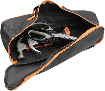 Dnyta Canvas Tool Bags Multiple Tool Bags with Zipper Small Metal Tool Bag for Multi-Tool Storage (Small)