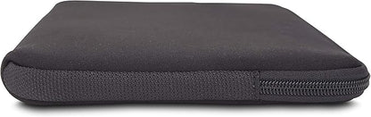 Basics 17.3-Inch Laptop Sleeve, Protective Case with Zipper - Black