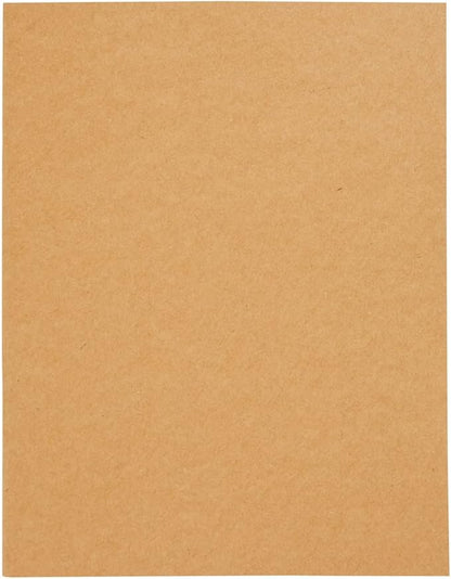 Paper Junkie 6 Pack Large Bulk Sketchbook Journals, Blank Books Notebooks for Kids, Students, Office Supplies (8.5x11 In)