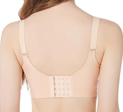 Women's Push-up Bra Soft Padedd Wireless Comfortable Cotton Support Bras Everyday Lingerie