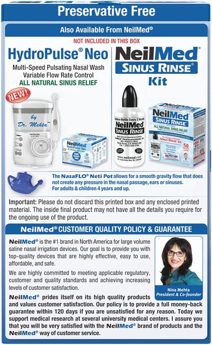 NeilMed NasaFlo Neti Pot (Pot only, minor cosmetic scratches. Sinus rinse packets not included)