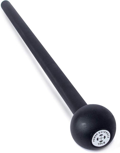 POWER GUIDANCE Steel Mace Macebell Cast Iron Training Full Body Workout, Shoulder, Core Strength, Muscles, Joints (7lb to 25lb)