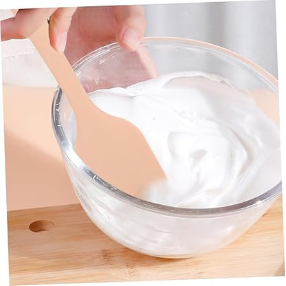 Butter Spatulas Set Silicone Cream Spatula Round Edge Non-Burr for Mixing for Kitchen Baking