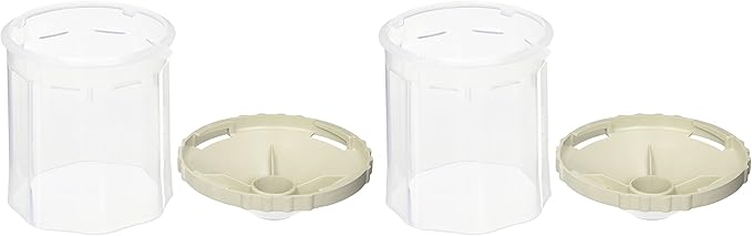 DeVilbiss DPC606 DeKups Reusable SleeveLid - 24 oz. Capacity, (Pack of 2)