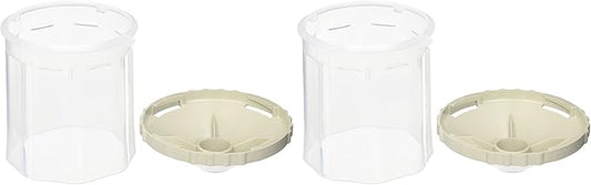 DeVilbiss DPC606 DeKups Reusable SleeveLid - 24 oz. Capacity, (Pack of 2)