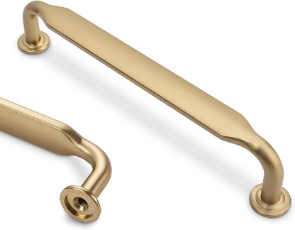 3 Pack 5 Inch Cabinet Pulls Champagne Bronze Kitchen Handles Zinc Alloy Drawer Pulls Solid Cabinet Hardware