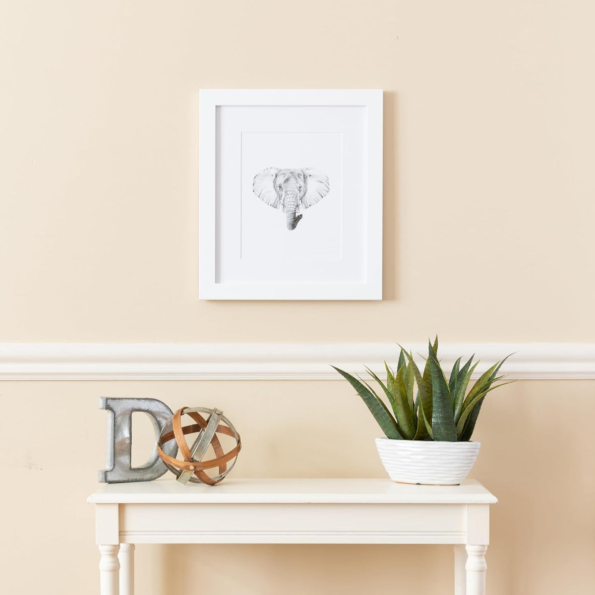 ArtToFrames 12x34 Inch White Picture Frame, This 1.25 Inch Custom Poster Frame is Soft White - Comes with Economy Acrylic and Corrugated Backing (2WOM5179-12x34)