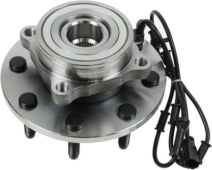 Front Wheel Bearing  Hub Assembly 4WD with ABS Sensor Compatible with 2003-2005 Dodge Ram 2500 Ram 3500
