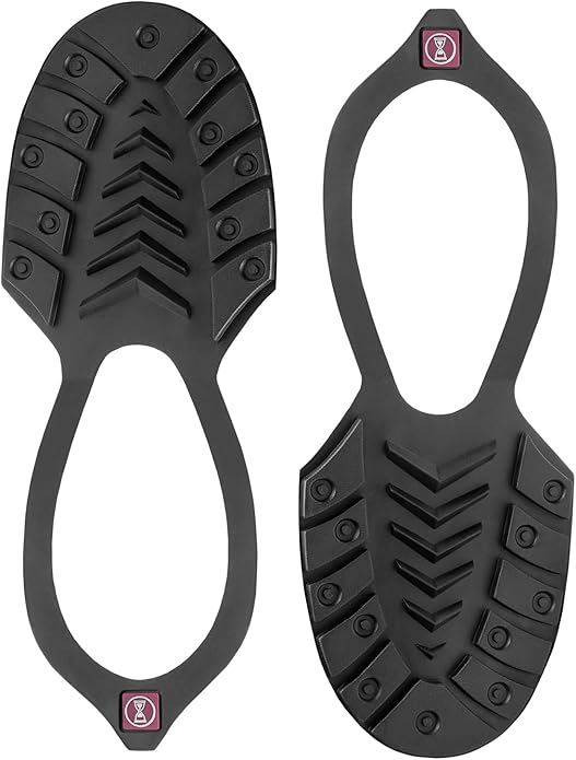 OSH1162-11, Natural Rubber Safety Overshoes with Steel Toe Cap and Back Strap Shoe Cover (Color Coded by Size)